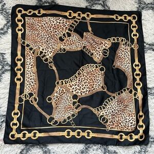 Tie Rack - Art of The Scarf Leopard Print Scarf